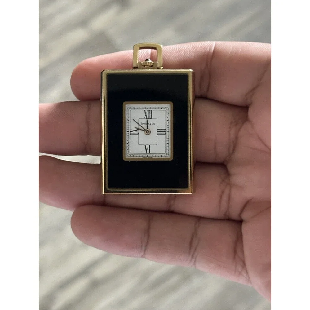 Vintage Tiffany & Co. Swiss Made Travel Clock